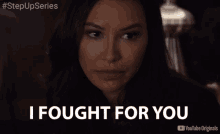 I Fought For You I Went To Bat For You GIF - I Fought For You I Went To Bat For You Tell GIFs