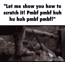 scratch it pmbf soldier call let me show you how to scratch