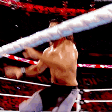 Roman Reigns Superman Punch GIF - Roman Reigns Superman Punch Seth Rollins GIFs