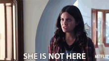 She Is Not Here Shes Not Present GIF - She Is Not Here Shes Not Present Upset GIFs