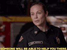 Station19 Maya Bishop GIF - Station19 Maya Bishop Someone Will Be Able To Help You There GIFs