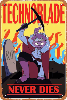 techno yelling technoblade never dies｜TikTok Search