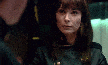 Helena Cain Michelle Forbes GIF - Helena Cain Michelle Forbes Admiral Cain GIFs