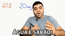 Agua E Sabao Rafael Procopio GIF - Agua E Sabao Rafael Procopio Matemática Rio Com Prof Rafael Procopio GIFs