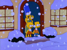 The Simpsons GIF - The Simpsons Blizzard GIFs