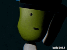 a cartoon character with a build 0.0.4 watermark on the bottom right