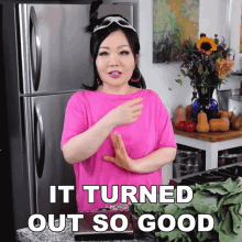 It Turned Out So Good Emily Kim GIF - It Turned Out So Good Emily Kim Maangchi GIFs