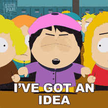 Ive Got An Idea Wendy Testaburger GIF - Ive Got An Idea Wendy Testaburger South Park GIFs
