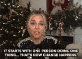Sienna Miller It Starts With One Person Doing On Thing GIF - Sienna Miller It Starts With One Person Doing On Thing Thats How Change Happens GIFs