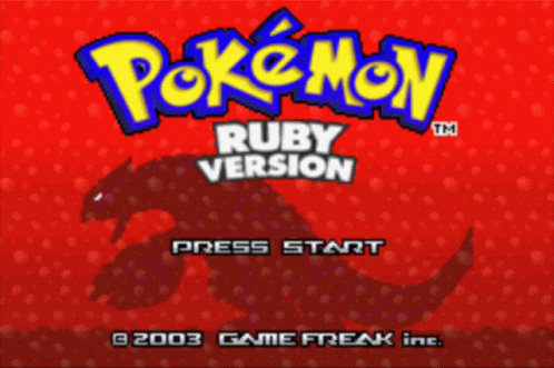 Pokemon Ruby Groudon GIF - Pokemon Ruby Groudon Game Boy Advance GIFs