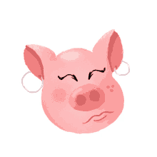 pig sad