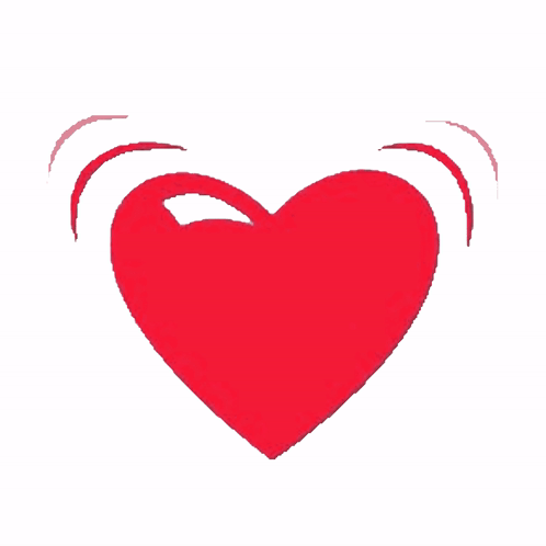 Beating Heart Gif Sticker Sticker - Beating heart gif sticker - Discover &  Share GIFs