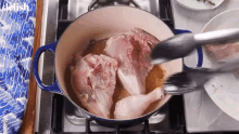 Searing The Chicken Cooking GIF - Searing The Chicken Cooking Chicken GIFs