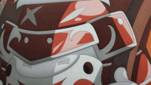 a close up of a cartoon character 's face with the words easy.net visible