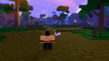 a person in a video game with a sword