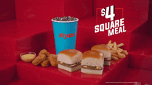 Krystal 4 Square Meal GIF