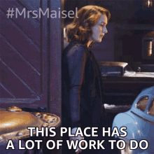 This Place Has A Lot Of Work To Do Miriam Maisel GIF - This Place Has A Lot Of Work To Do Miriam Maisel Rachel Brosnahan GIFs
