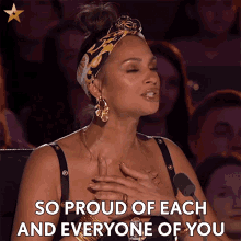 So Proud Of Each And Everyone Of You Alesha Dixon GIF - So Proud Of Each And Everyone Of You Alesha Dixon Bgt14 GIFs