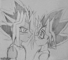 a black and white drawing of a couple kissing with the url imgflip.com at the bottom
