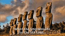 Laughing Statue GIF - Laughing Statue Easter Island GIFs