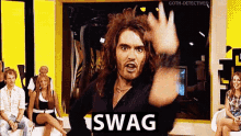 Swag GIF - Russell Brand Swag Spin GIFs