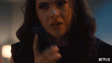 Phone Call Ava Winters GIF - Phone Call Ava Winters Obliterated GIFs