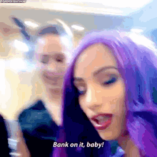 Sasha Banks Mercedes Kv GIF - Sasha Banks Mercedes Kv Bank On It Baby GIFs