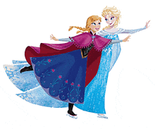 Anna Elsa GIF - Anna Elsa Frozen GIFs
