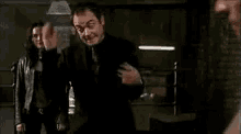 Supernatural Crowley GIF - Supernatural Crowley Dance GIFs