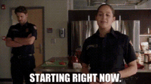Station19 Andy Herrera GIF - Station19 Andy Herrera Starting Right Now GIFs