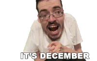 Its December Ricky Berwick Sticker - Its December Ricky Berwick Amped Stickers