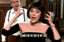 Madeline Kahn Flames On The Side Of My Face GIF - Madeline Kahn Flames On The Side Of My Face Clue GIFs