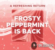 Frosty Peppermint Is Back Frosty GIF - Frosty Peppermint Is Back Frosty Peppermint Frosty GIFs