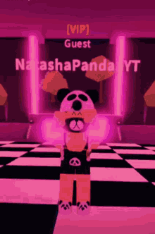 Natasha Panda Dancing GIF - Natasha Panda Dancing Vip GIFs