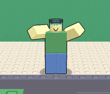 a roblox character wearing a leather hat and glasses