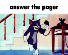 Answer The Pager Answer GIF - Answer The Pager Answer The GIFs