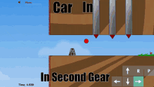 redball car second gear