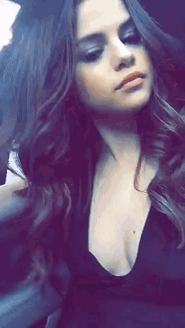 Selena Gomez Sassy GIF - Selena Gomez Sassy Pop Your Collar