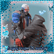 a picture of two soldiers with the caption happy reaper 76 sunday picmix