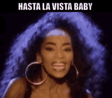 Hasta La Vista Baby Jody Watley GIF - Hasta La Vista Baby Jody Watley Goodbye GIFs
