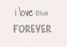 Blue Love GIF
