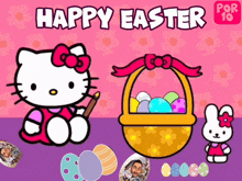 Happy Easter Hello Kitty GIF - Happy Easter Hello Kitty Easter GIFs