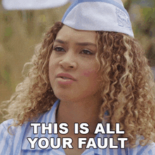 This Is All Your Fault Mia GIF - This Is All Your Fault Mia Kamaia Fairburn GIFs