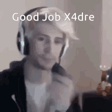 Good Job X4dre GIF - Good Job X4dre Xqc GIFs