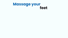 a white device with the words warms your feet on the bottom