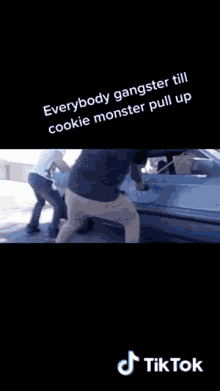Cookie Monster Gangster GIF - Cookie Monster Gangster Angry GIFs