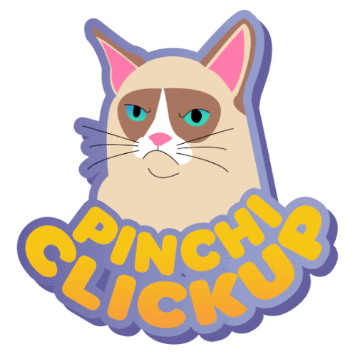 Clickup Pinchi Sticker - Clickup Pinchi Stickers