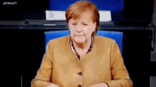 Euingifs Angela Merkel GIF - Euingifs Angela Merkel Oh No GIFs