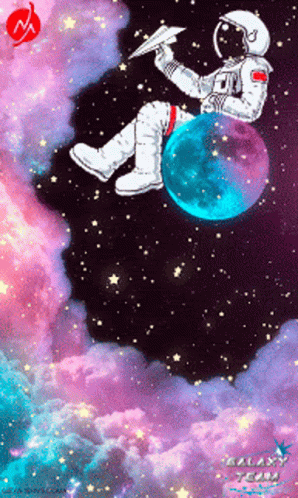 Galaxy Team Astronaut GIF - Galaxy Team Astronaut Saprkle - Discover &  Share GIFs