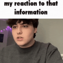 My Reaction To That Information Connor GIF - My Reaction To That Information Connor Hessee GIFs